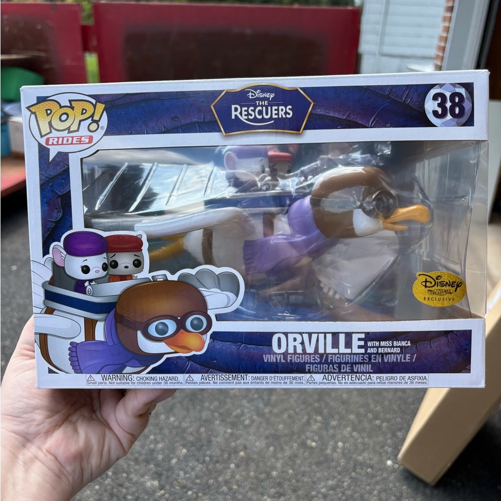 Disney The Rescuers Orville Funko Pop Vinyl